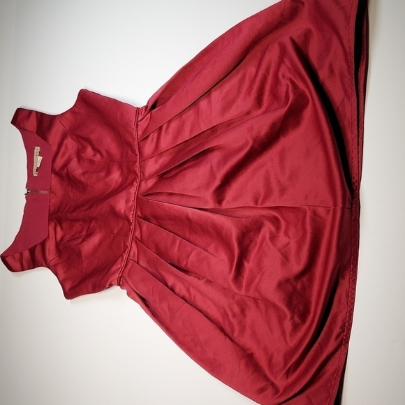 Forever 21 XXI Red Dress Sleeveless Lined Size M - Picture 1 of 13